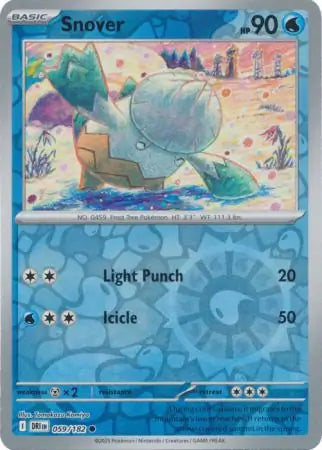 Snover 059/182 (SV10: Destined Rivals)  - Reverse Holofoil
