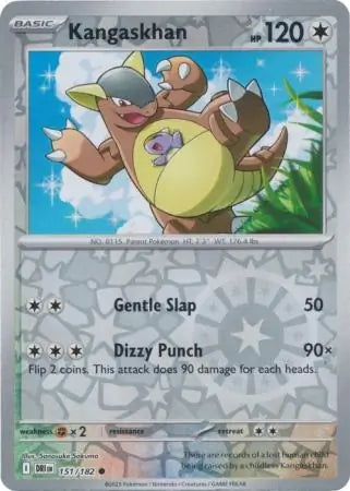 Kangaskhan 151/182 (SV10: Destined Rivals)  - Reverse Holofoil