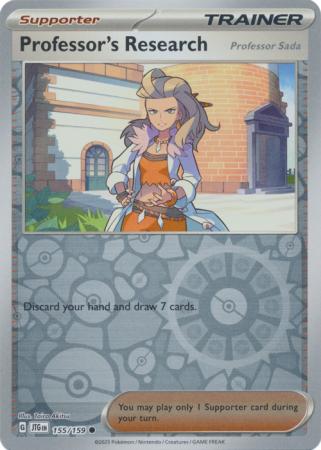 Professors Research Professor Sada 155/159 (SV09: Journey Together)  - Reverse Holofoil