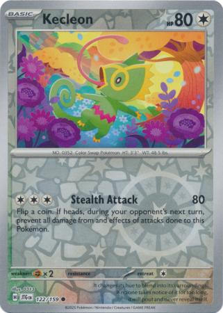 Kecleon 122/159 (SV09: Journey Together)  - Reverse Holofoil
