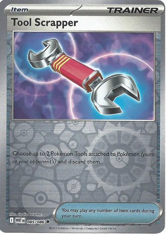 Tool Scrapper 085/086 (SV: White Flare)  - Reverse Holofoil