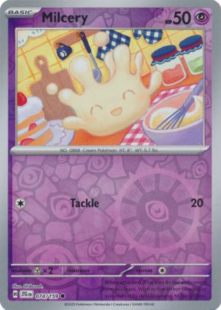 Milcery 074/159 (SV09: Journey Together)  - Reverse Holofoil