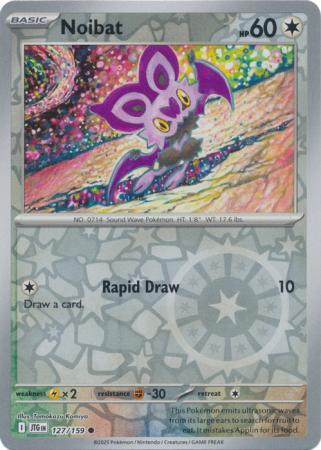 Noibat 127/159 (SV09: Journey Together)  - Reverse Holofoil