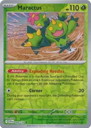 Maractus 008 159 008/159 (SV09: Journey Together)  - Reverse Holofoil