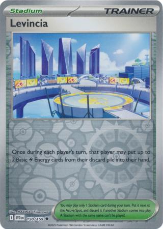 Levincia 150/159 (SV09: Journey Together)  - Reverse Holofoil