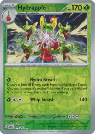 Hydrapple  018/182 (SV10: Destined Rivals)  - Reverse Holofoil