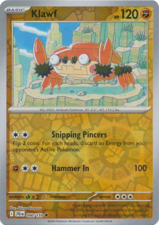 Klawf 090/159 (SV09: Journey Together)  - Reverse Holofoil