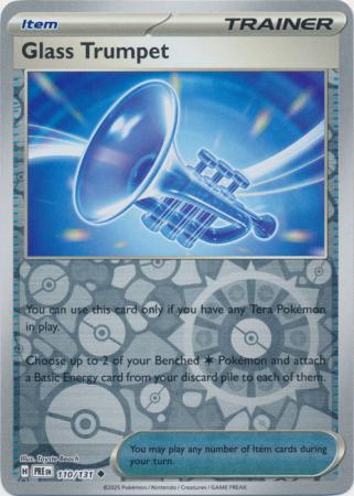 Glass Trumpet 110/131 (SV: Prismatic Evolutions)  - Reverse Holofoil