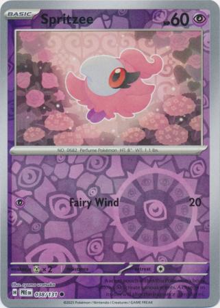 Spritzee 038/131 (SV: Prismatic Evolutions)  - Reverse Holofoil