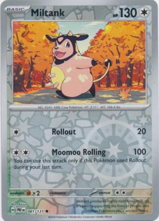 Miltank 081/131 (SV: Prismatic Evolutions)  - Reverse Holofoil