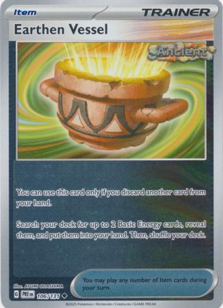 Earthen Vessel 106/131 (SV: Prismatic Evolutions)  - Reverse Holofoil