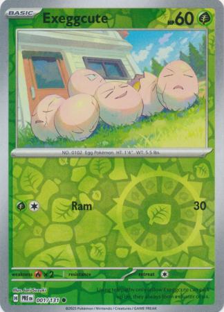 Exeggcute 001/131 (SV: Prismatic Evolutions)  - Reverse Holofoil