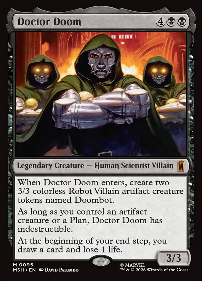 Doctor Doom 95/303 (Marvel Super Heroes) 