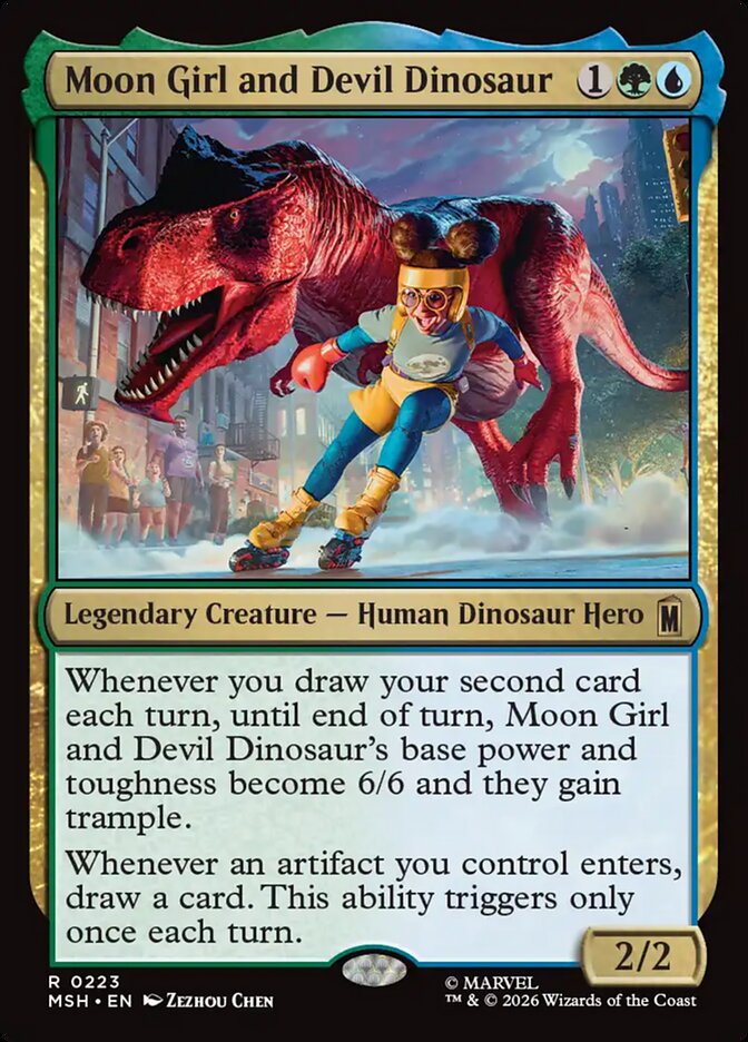 Moon Girl and Devil Dinosaur 223/303 (Marvel Super Heroes) 
