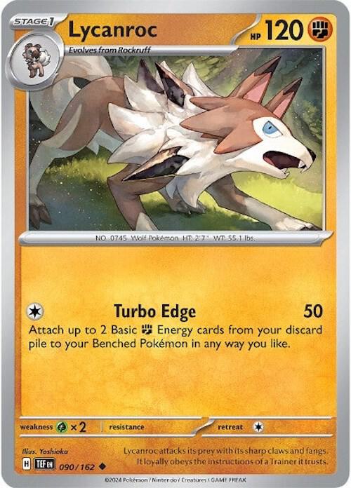 Lycanroc 090/162 (SV05: Temporal Forces) 