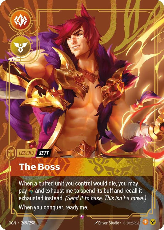 Sett - The Boss 269/298 (Origins)  - Foil
