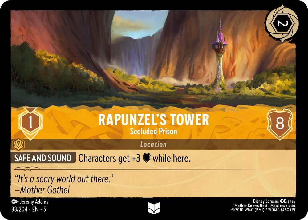 Rapunzels Tower Secluded Prison 33/204 (Shimmering Skies) 