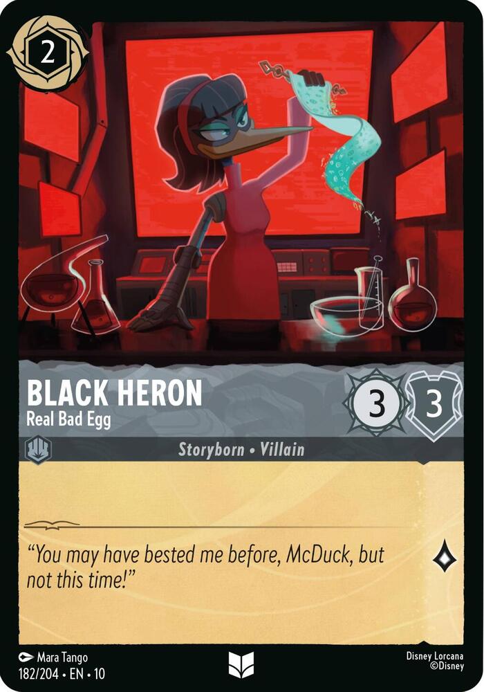 Black Heron Real Bad Egg 182/204 (Whispers in the Well) 