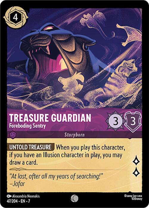 Treasure Guardian, Foreboding Sentry 47/204 (Archazia's Island) 