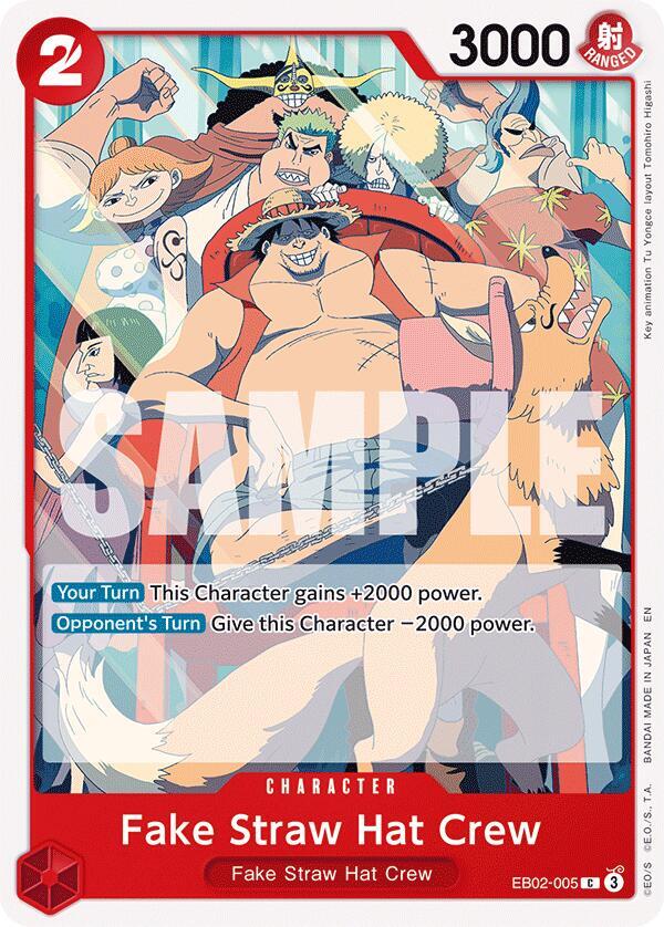 Fake Straw Hat Crew EB02-005 (Extra Booster: Anime 25th Collection) 