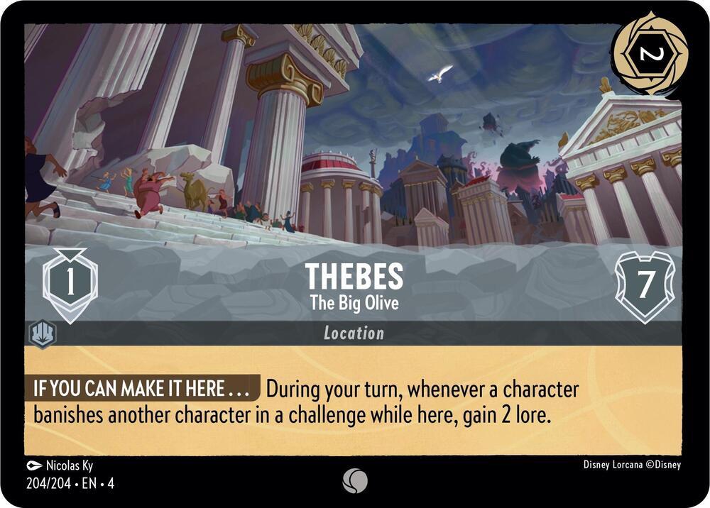 Thebes The Big Olive 204/204 (Ursula's Return) 