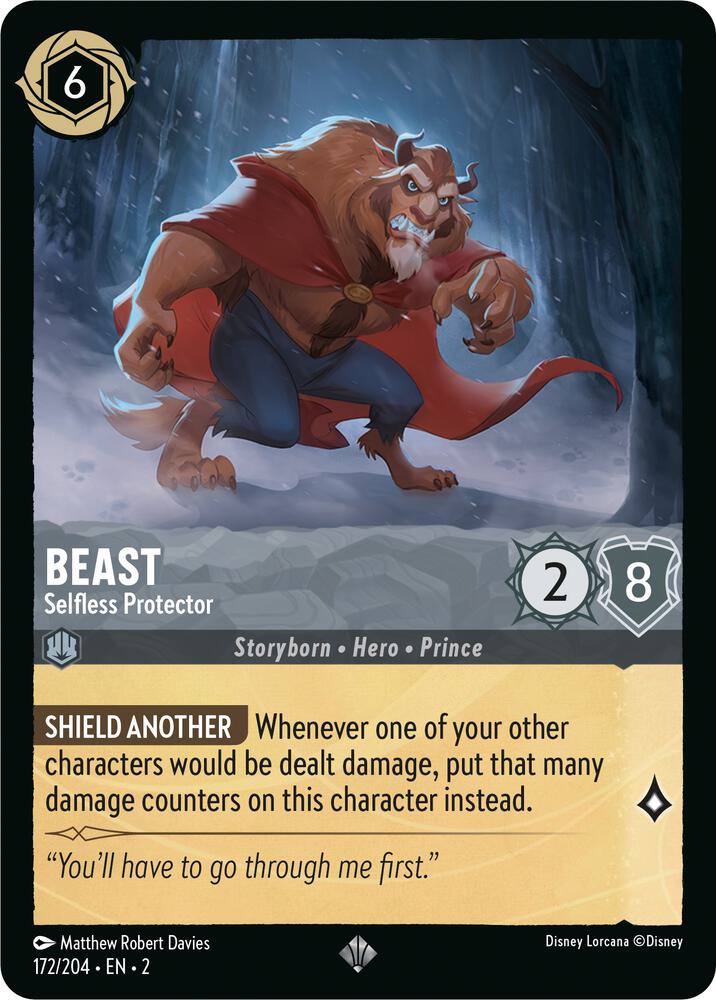 Beast, Selfless Protector 172/204 (Rise of the Floodborn) 