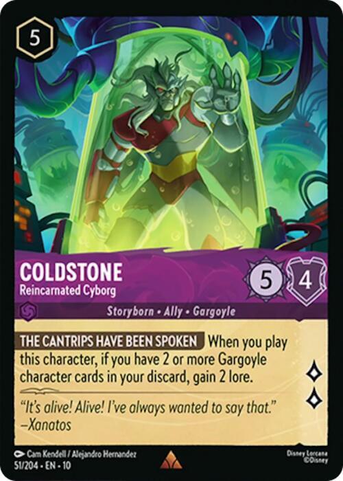 Coldstone Reincarnated Cyborg 51/204 (Whispers in the Well) 