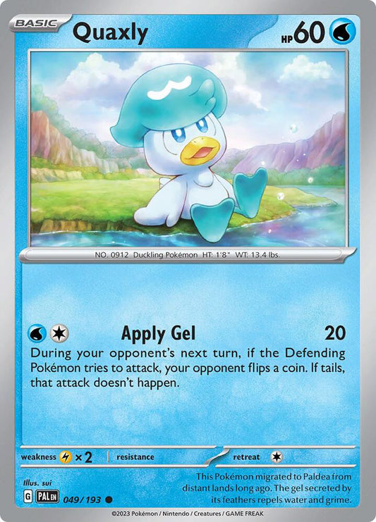 Quaxly 049/193 (SV02: Paldea Evolved) 