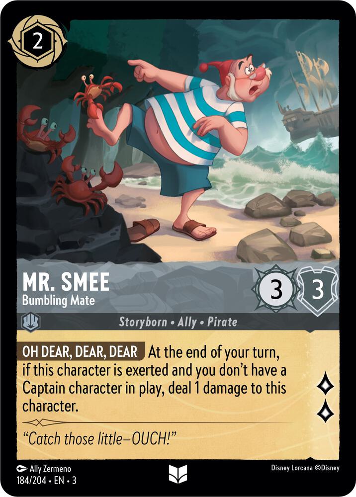 Mr. Smee, Bumbling Mate 184/204 (Into the Inklands) 