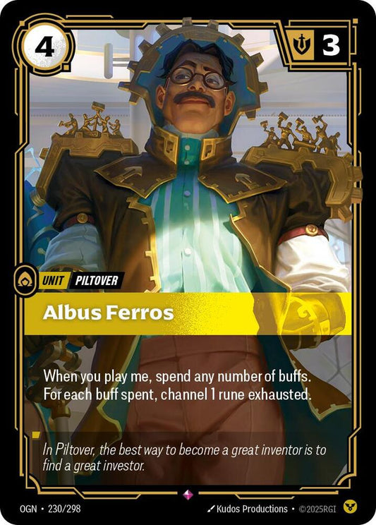 Albus Ferros 230/298 (Origins)  - Foil