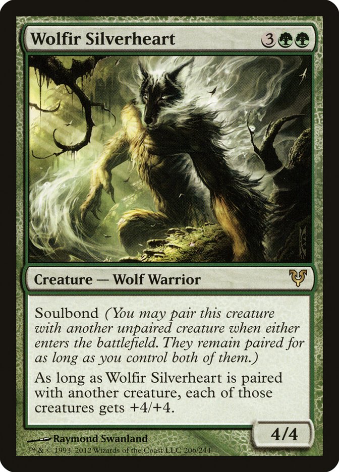 Wolfir Silverheart 206/244 (Avacyn Restored) 