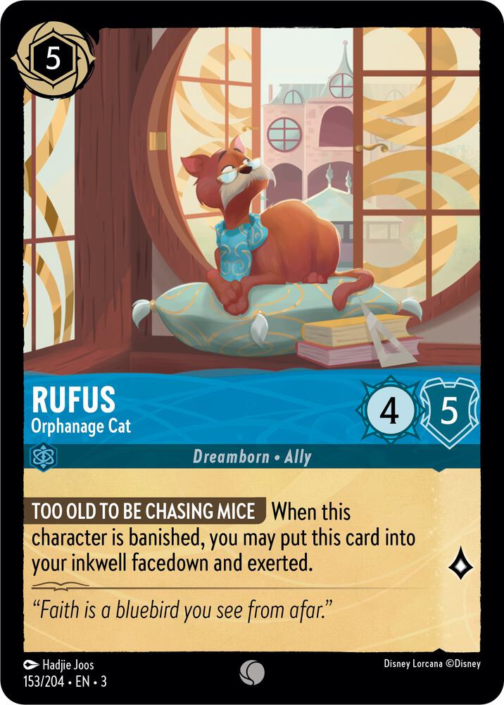 Rufus Orphanage Cat 153/204 (Into the Inklands) 