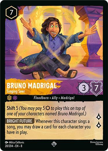 Bruno Madrigal Singing Seer 20/204 (Reign of Jafar) 