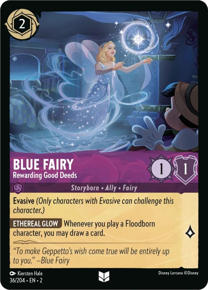 Blue Fairy Rewarding Good Deeds 36/204 (Rise of the Floodborn) 