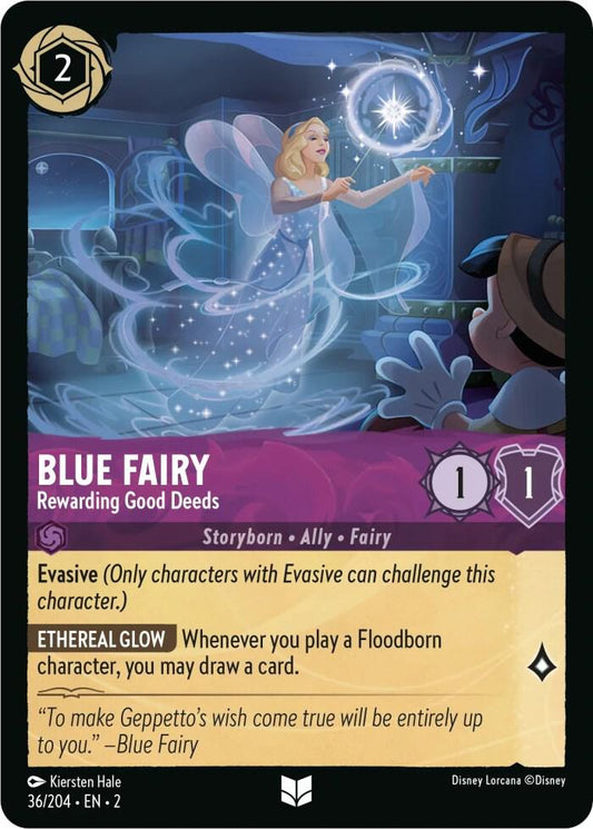 Blue Fairy Rewarding Good Deeds 36/204 (Rise of the Floodborn) 