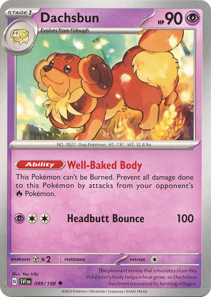 Dachsbun 099/198 (SV01: Scarlet & Violet Base Set) 