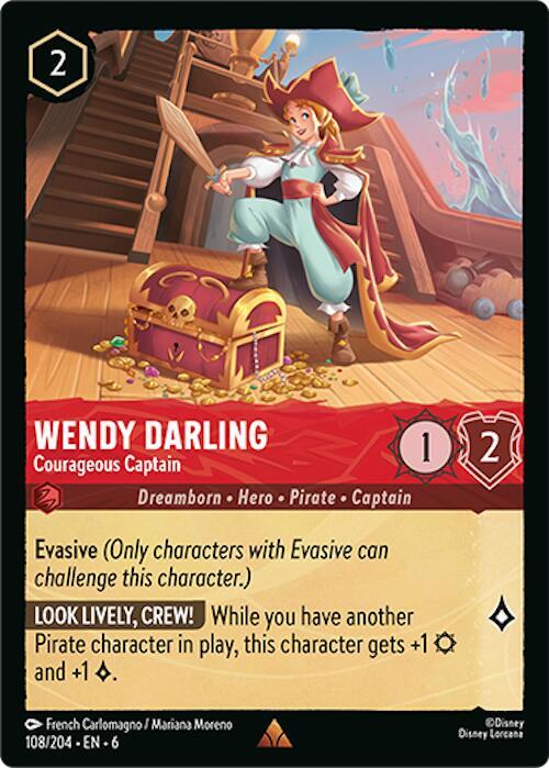 Wendy Darling, Courageous Captain 108/204 (Azurite Sea) 