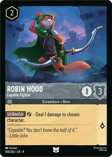Robin Hood, Capable Fighter 184/204 (Fabled) 