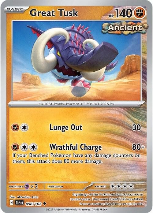 Great Tusk 096/162 (SV05: Temporal Forces) 