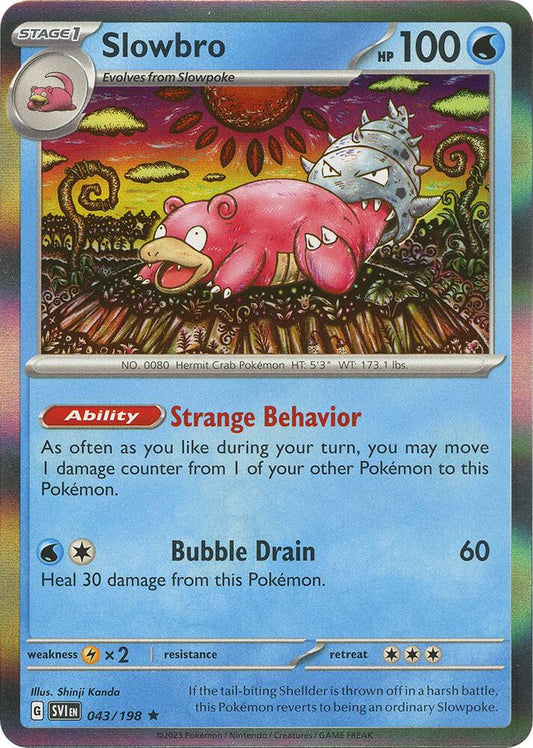 Slowbro 043/198 (SV01: Scarlet & Violet Base Set)  - Holofoil