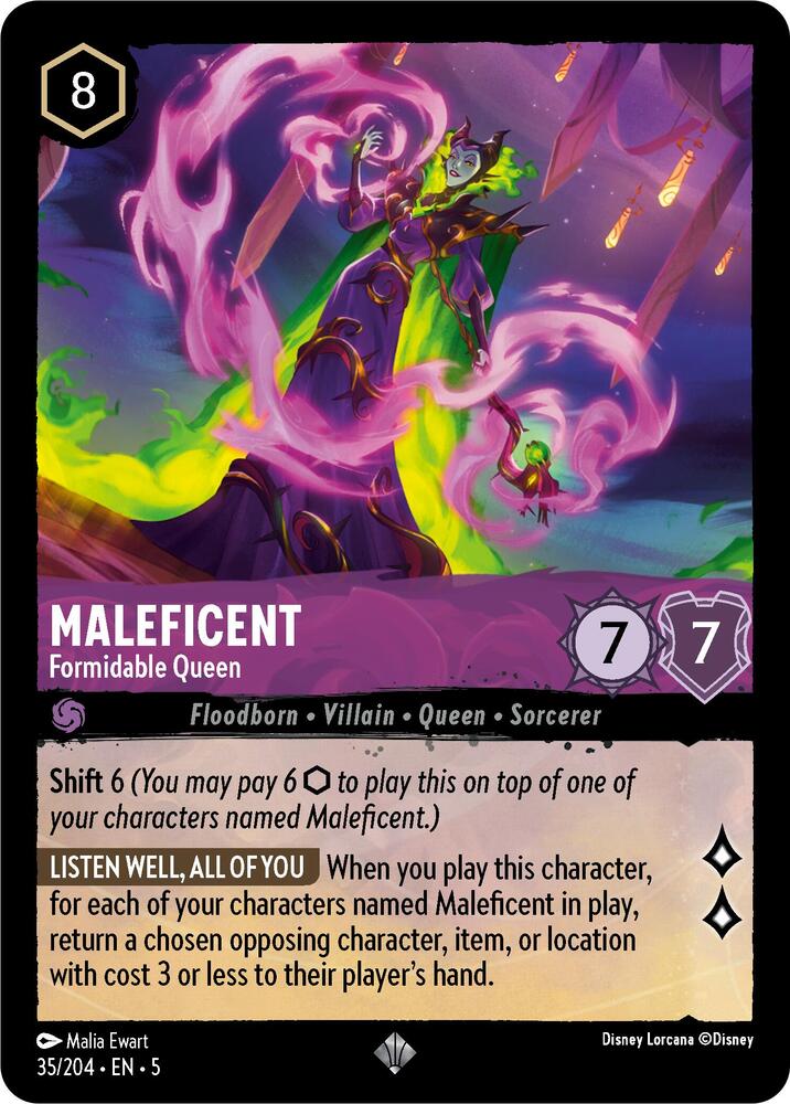 Maleficent Formidable Queen 35/204 (Shimmering Skies) 