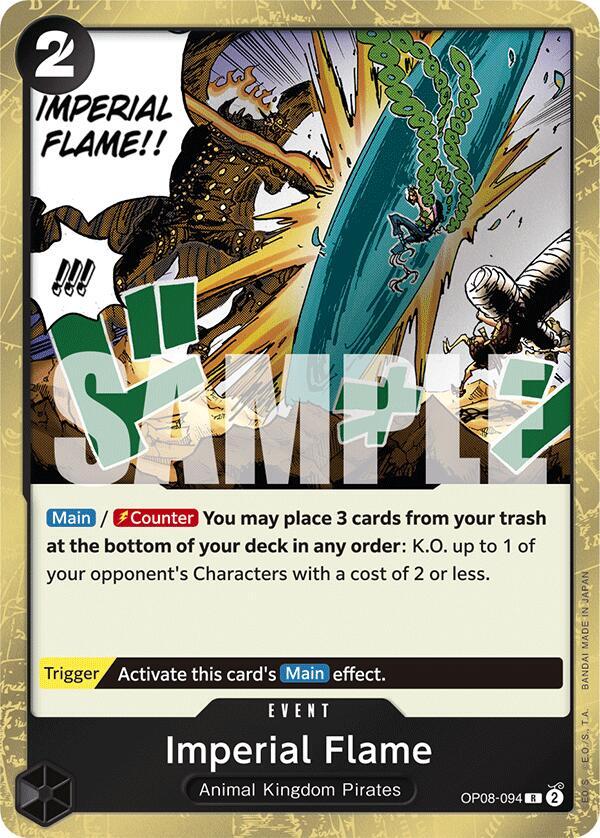 Imperial Flame OP08-094 (Two Legends)  - Foil