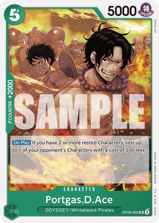 Portgas.D.Ace OP09-035 (Emperors in the New World) 