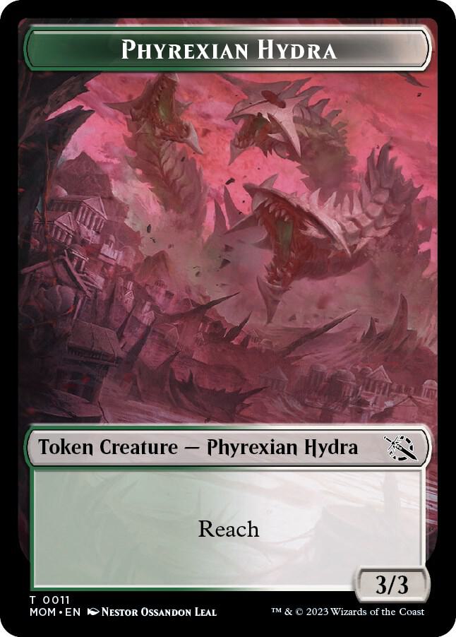 Phyrexian Hydra Token 0011 11 (March of the Machine) 