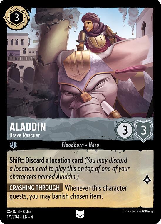 Aladdin Brave Rescuer 171/204 (Ursula's Return) 