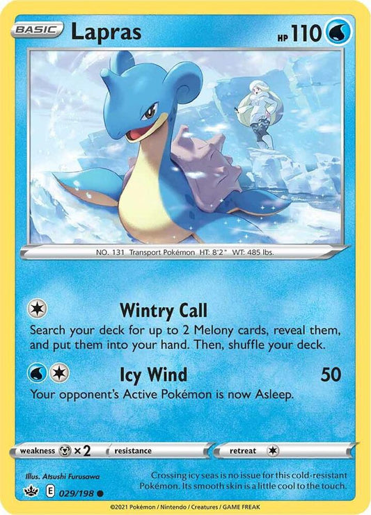 Lapras 029/198 (SWSH06: Chilling Reign) 