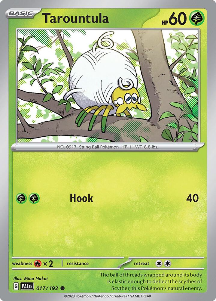 Tarountula 017/193 (SV02: Paldea Evolved) 