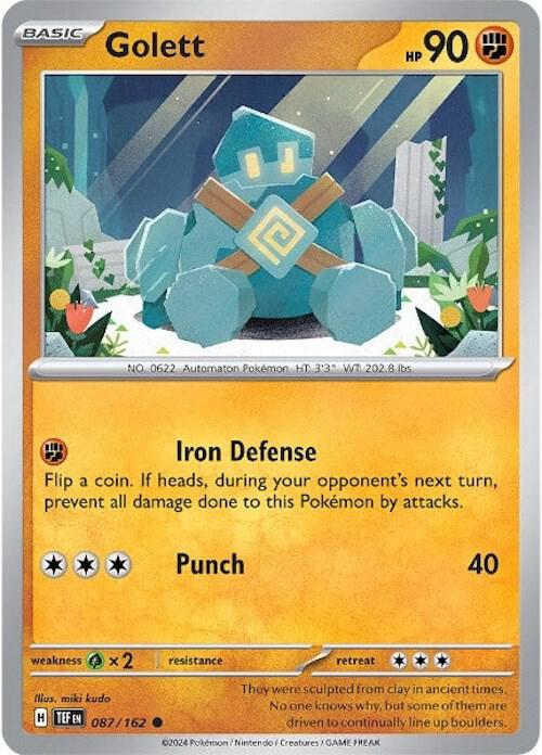 Golett 087/162 (SV05: Temporal Forces)  - Reverse Holofoil