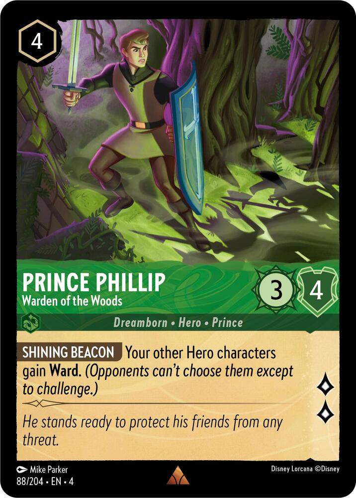 Prince Phillip Warden of the Woods 88/204 (Ursula's Return) 