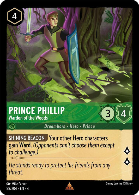 Prince Phillip, Warden of the Woods 88/204 (Ursula's Return) 